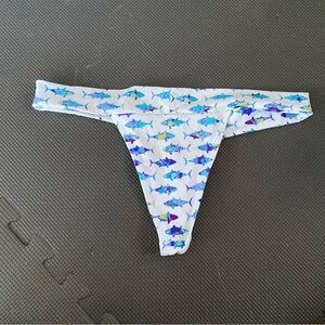 Scales Gear banded bottom bikini bottoms, L